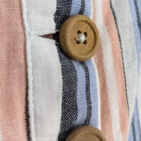 FREE People Lilah Striped Midi Dress Small A8 - Picture 14 of 14